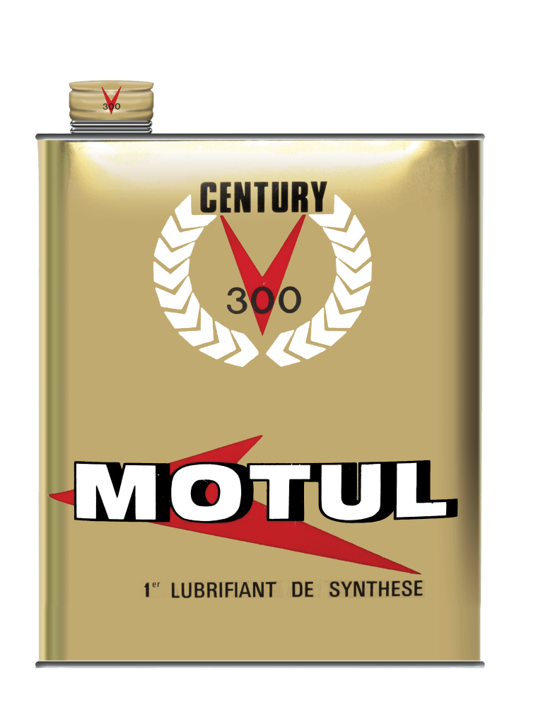 Motul 300V foi o primeiro lubrificante 100% sintético da história da Motul.