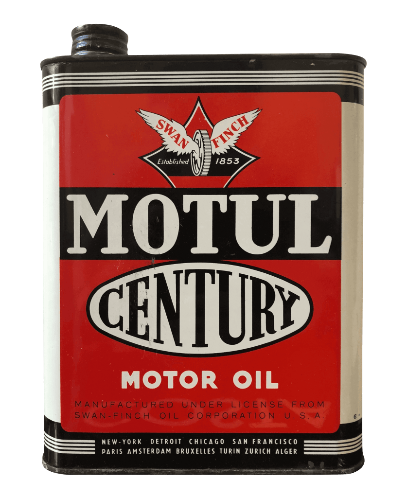 Motul Century foi o primeiro lubrificante multiviscoso da história da Motul.