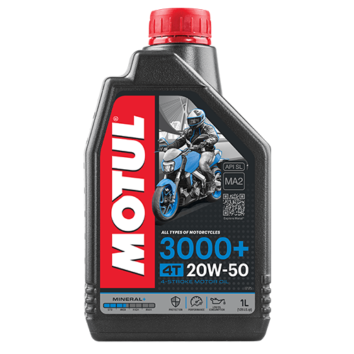 3000+ é um produto premium para motocicletas.
